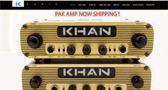 Desktop Screenshot of khanaudio.com