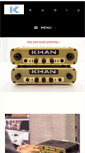 Mobile Screenshot of khanaudio.com
